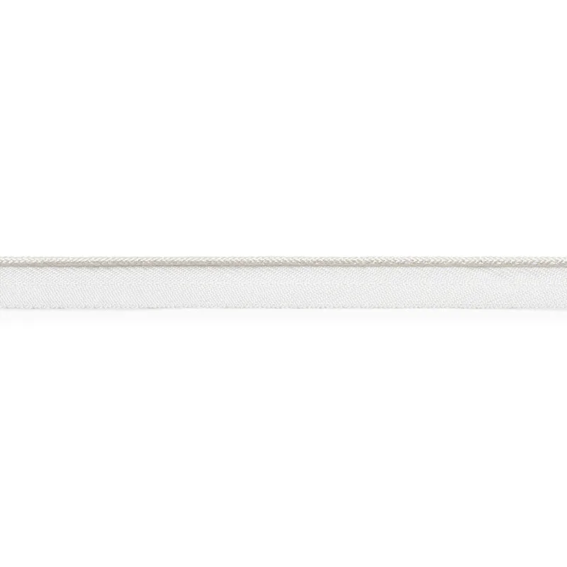 Schumacher Cedric Cotton Lip Cord Narrow trim in Ivory (74760)