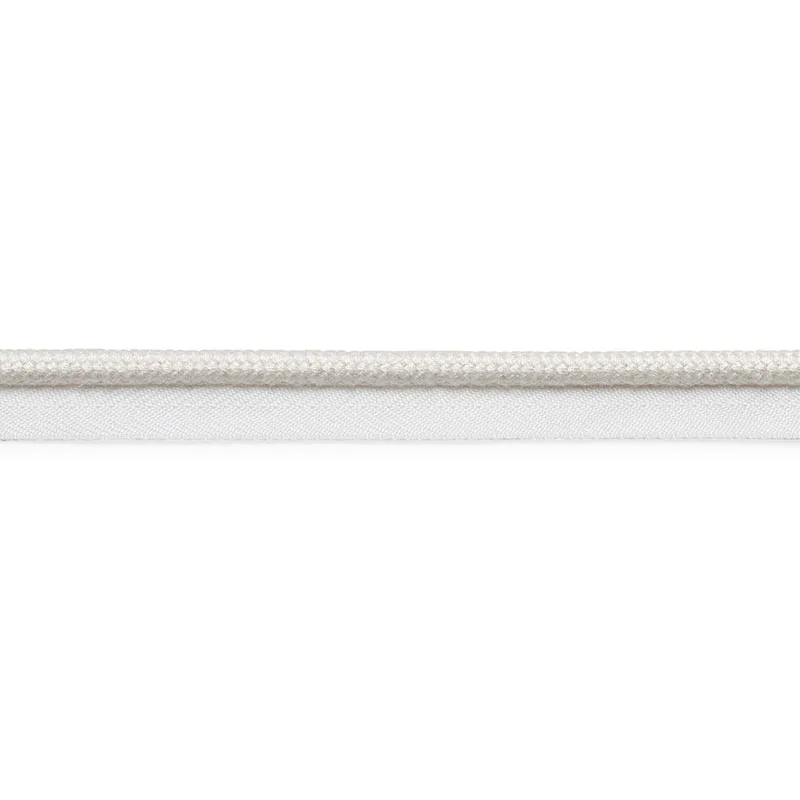 Schumacher Cedric Cotton Lip Cord Wide trim in Ivory (74800)