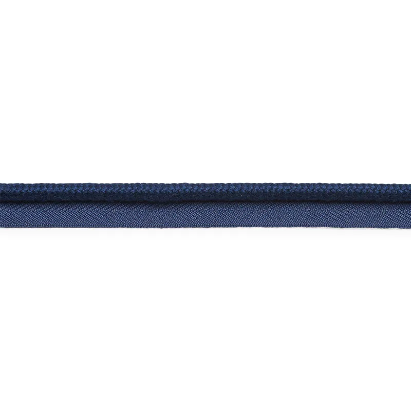 Schumacher Cedric Cotton Lip Cord Wide trim in Navy (74804)