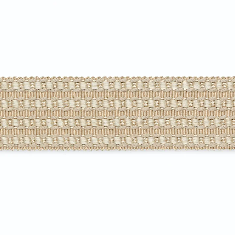 Schumacher Chambord Four-Row Gallion trim in Ecru (B101-2)