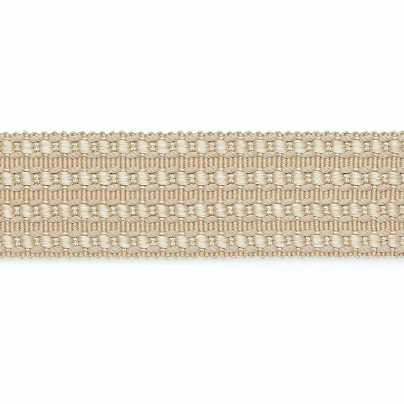 Schumacher Chambord Four-Row Gallion trim in Ecru (B101-2)