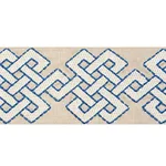 Schumacher Chesterton Tape trim in Blue (77221)