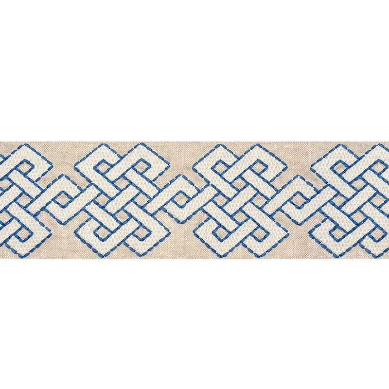 Schumacher Chesterton Tape trim in Blue (77221)