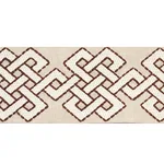 77222 | Chesterton Tape - Brown Schumacher Chesterton Tape trim in Brown (77222)