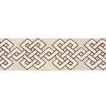 77222 | Chesterton Tape - Brown Schumacher Chesterton Tape trim in Brown (77222)