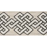 77223 | Chesterton Tape - Graphite Schumacher Chesterton Tape trim in Graphite (77223)