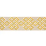 77220 | Chesterton Tape - Yellow Schumacher Chesterton Tape trim in Yellow (77220)