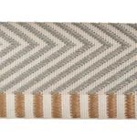 76111 | Chevron Twill Tape - Natural Schumacher Chevron Twill Tape trim in Natural (76111)