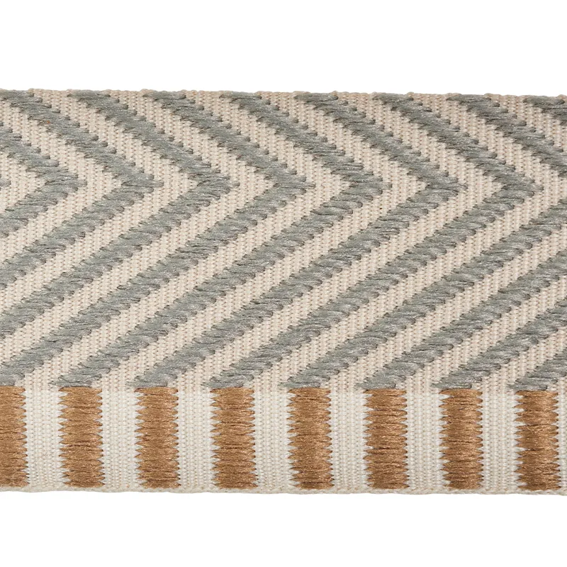 Schumacher Chevron Twill Tape trim in Natural (76111)