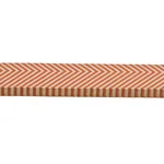 76112 | Chevron Twill Tape - Orange Schumacher Chevron Twill Tape trim in Orange (76112)