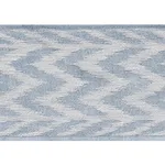 74252 | Chevron Woven Tape - Sky Schumacher Chevron Woven Tape trim in Sky (74252)