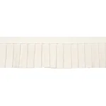 85962 | Clara Pleated Tape - Ivory Schumacher Clara Pleated Tape trim in Ivory (85962)