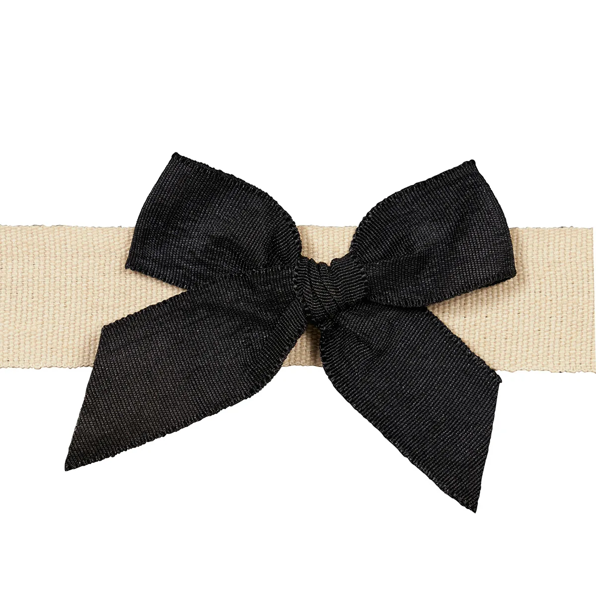 82471 | Claudia Tape - Black on Neutral Schumacher Claudia Tape trim in Black on Neutral (82471)