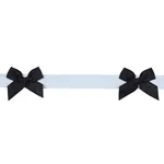 82470 | Claudia Tape - Black on Sky Schumacher Claudia Tape trim in Black on Sky (82470)