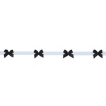 82470 | Claudia Tape - Black on Sky Schumacher Claudia Tape trim in Black on Sky (82470)