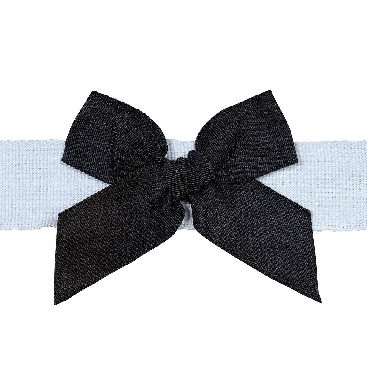 82470 | Claudia Tape - Black on Sky Schumacher Claudia Tape trim in Black on Sky (82470)