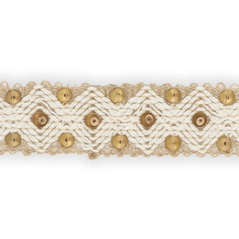 Schumacher Colbert Tape trim in Natural (70670)