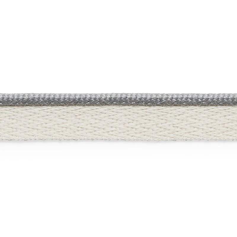 Schumacher Coleman Lip Cord trim in Grey (74922)
