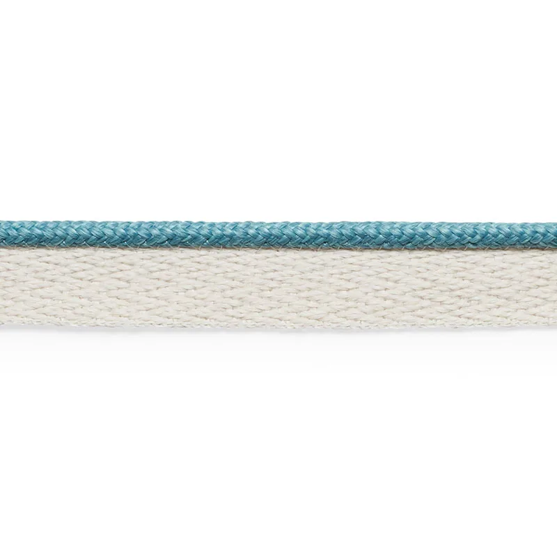 Schumacher Coleman Lip Cord trim in Ocean (74924)