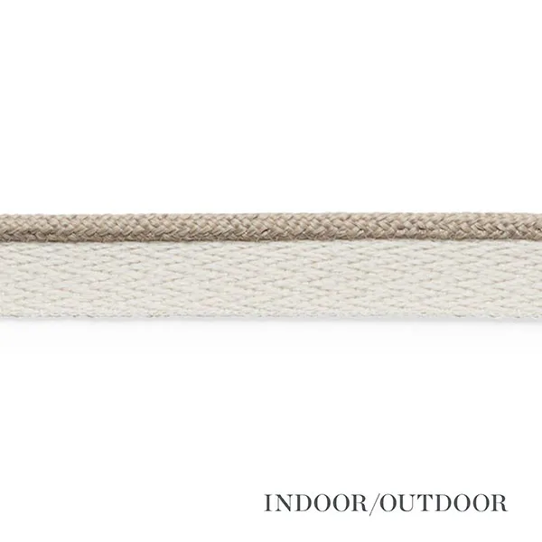 Schumacher Coleman Lip Cord trim in Sand (74921)
