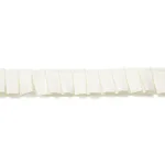 65480 | Colette Pleated Ruche - Blanc Schumacher Colette Pleated Ruche trim in Blanc (65480)