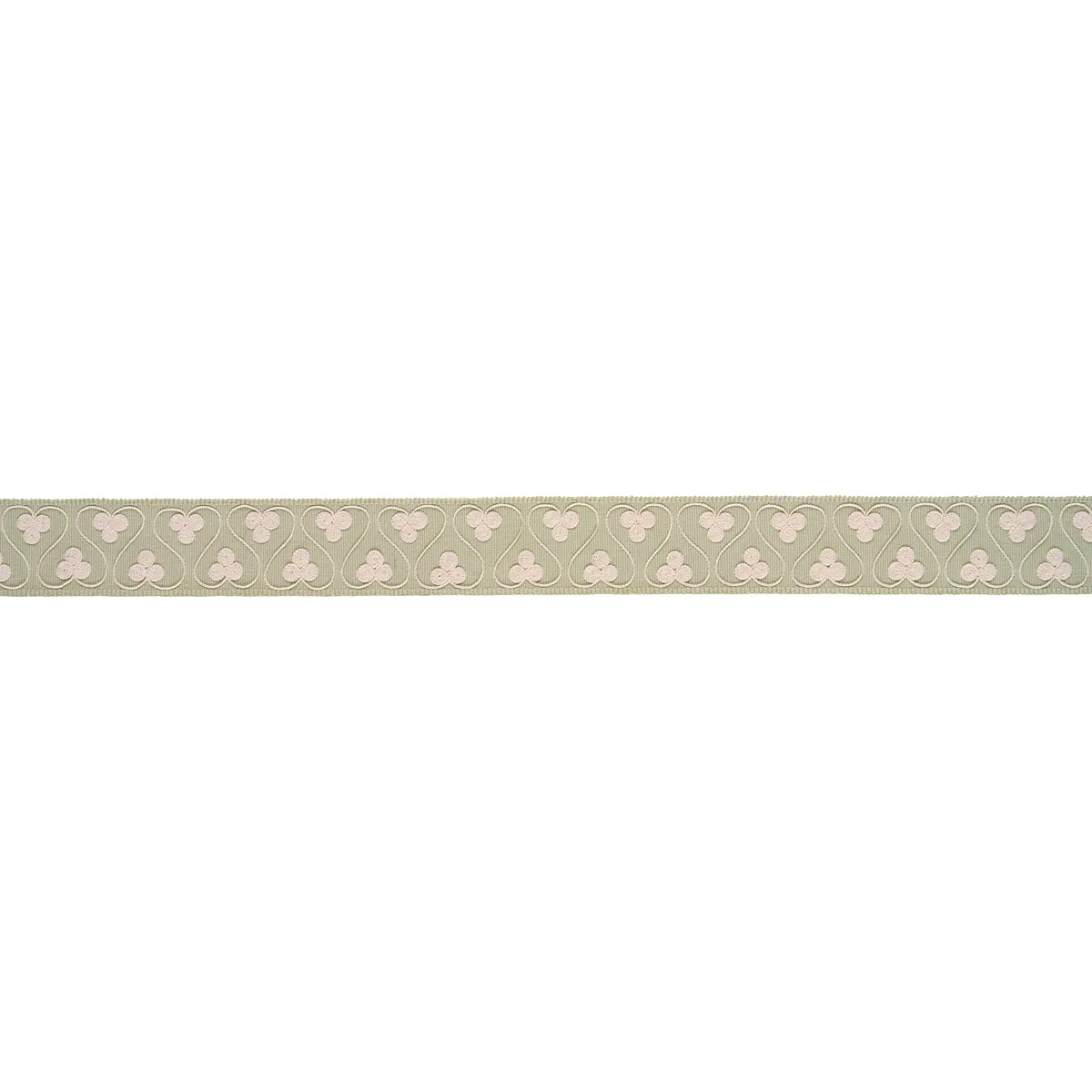72744 | Coquette Tape - Celadon Schumacher Coquette Tape trim in Celadon (72744)