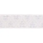72747 | Coquette Tape - White Schumacher Coquette Tape trim in White (72747)
