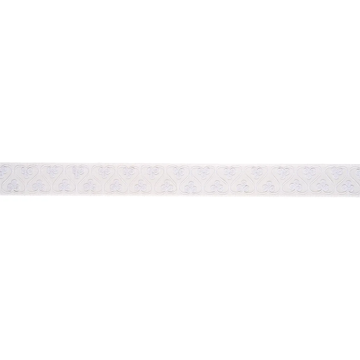 72747 | Coquette Tape - White Schumacher Coquette Tape trim in White (72747)