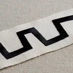 Schumacher Corbu Tape trim in Black (81770)