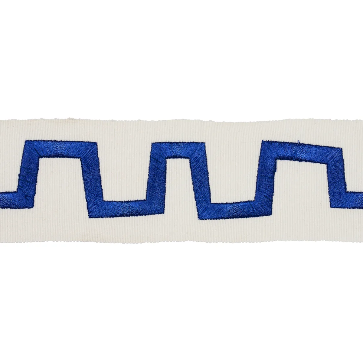 Schumacher Corbu Tape trim in Blue (81771)
