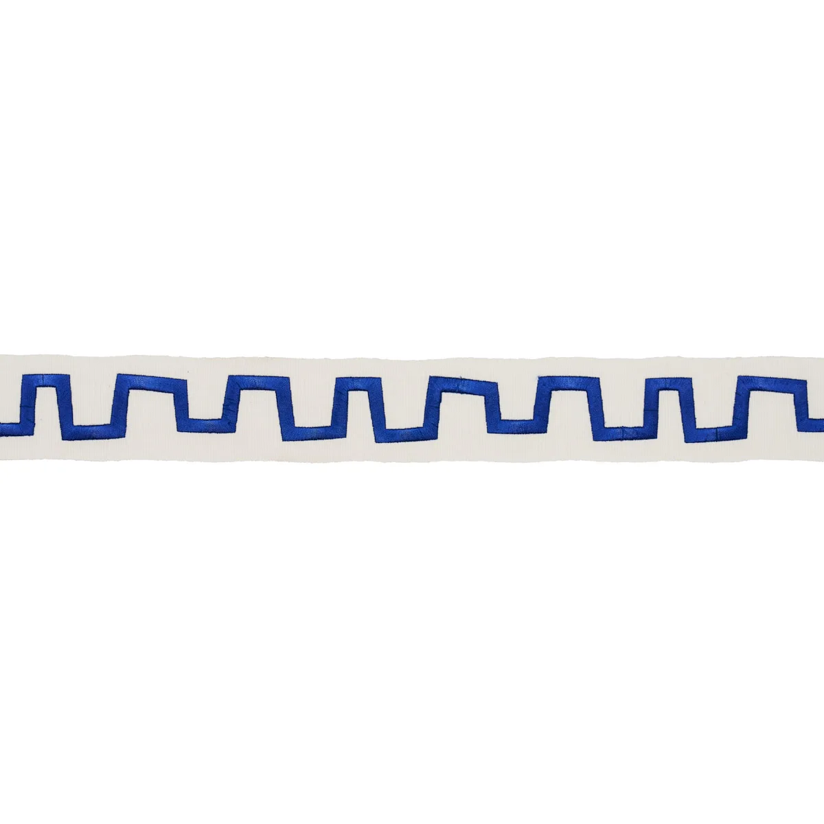 Schumacher Corbu Tape trim in Blue (81771)