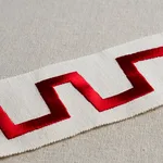 81772 | Corbu Tape - Red Schumacher Corbu Tape trim in Red (81772)