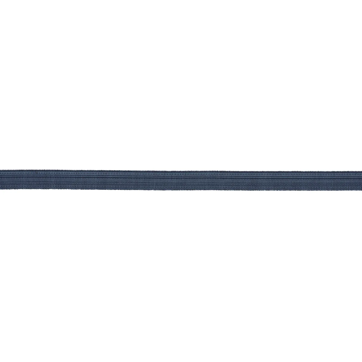 Schumacher Cotton Strié Tape Medium trim in Indigo (83941)