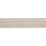 83940 | Cotton Strié Tape Medium - Sand Schumacher Cotton Strié Tape Medium trim in Sand (83940)