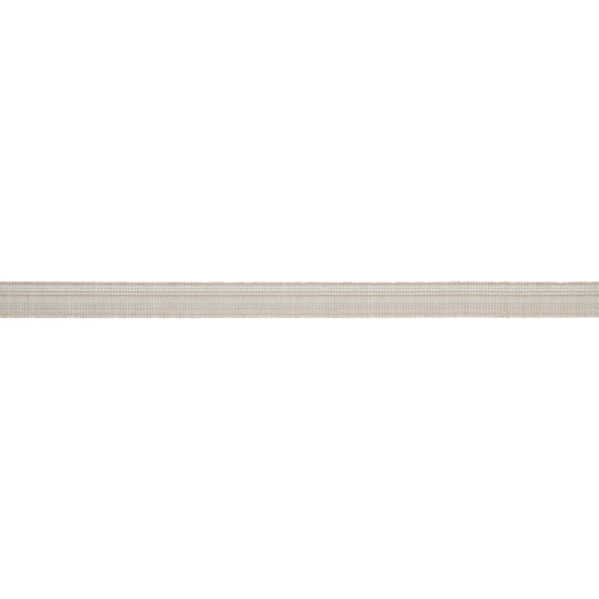Schumacher Cotton Strié Tape Medium trim in Sand (83940)