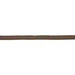 83952 | Cotton Strié Tape Narrow - Chestnut Schumacher Cotton Strié Tape Narrow trim in Chestnut (83952)