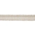 83951 | Cotton Strié Tape Narrow - Sand Schumacher Cotton Strié Tape Narrow trim in Sand (83951)