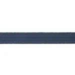 83962 | Cotton Strié Tape Wide - Indigo Schumacher Cotton Strié Tape Wide trim in Indigo (83962)
