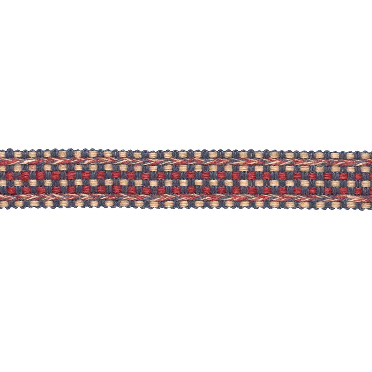 Schumacher Country Braid trim in Denim (85542)