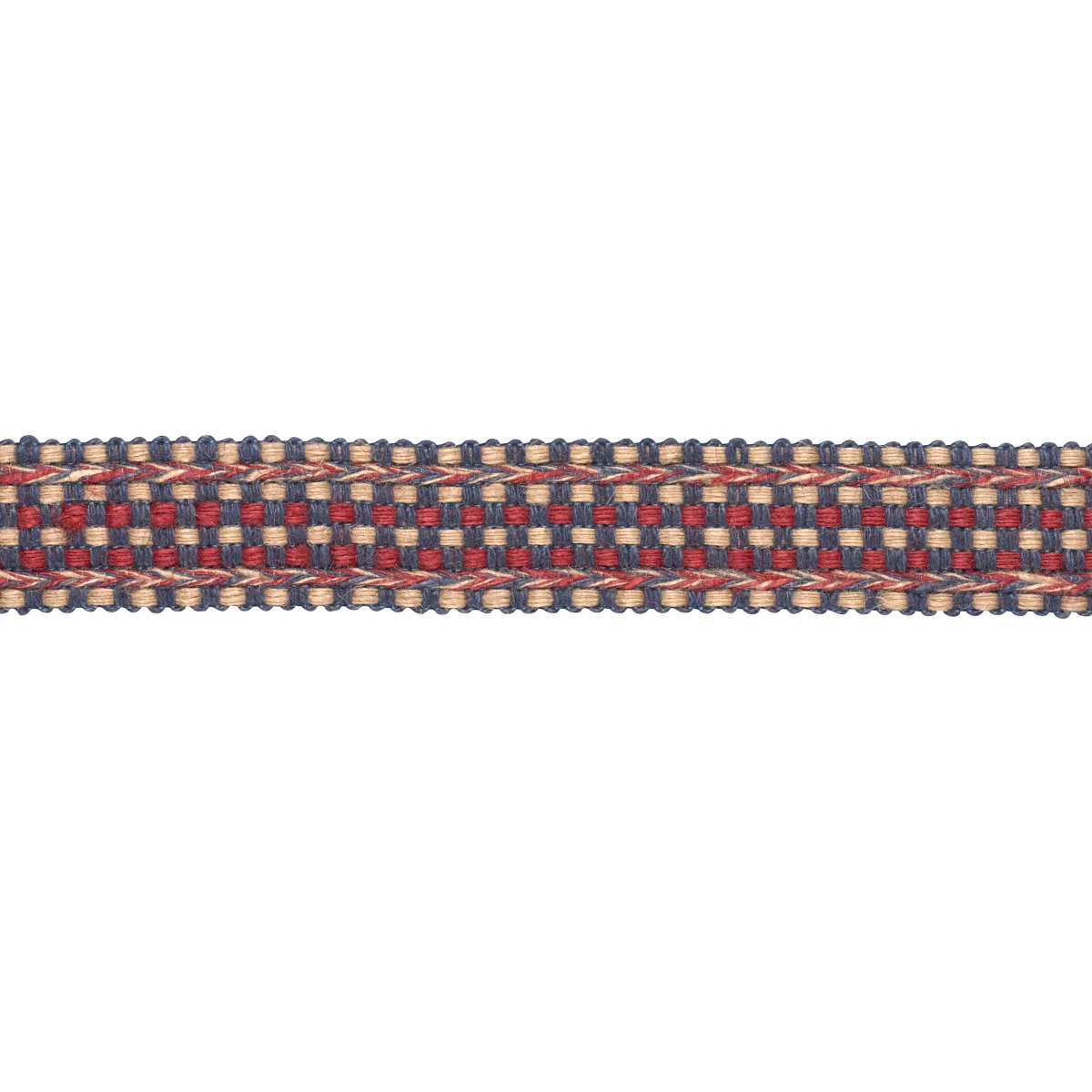 Schumacher Country Braid trim in Denim (85542)