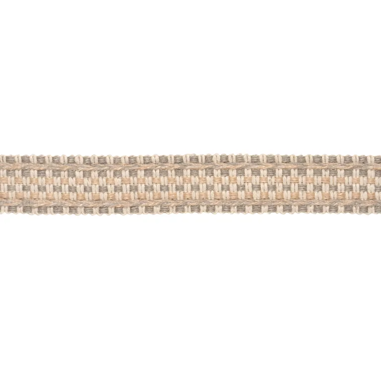 Schumacher Country Braid trim in Neutral (85545)
