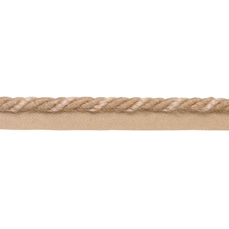 Schumacher Country Cord trim in Flax (85552)