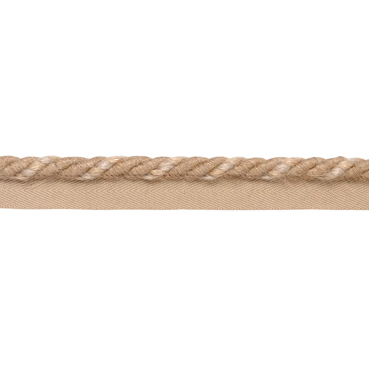 Schumacher Country Cord trim in Flax (85552)