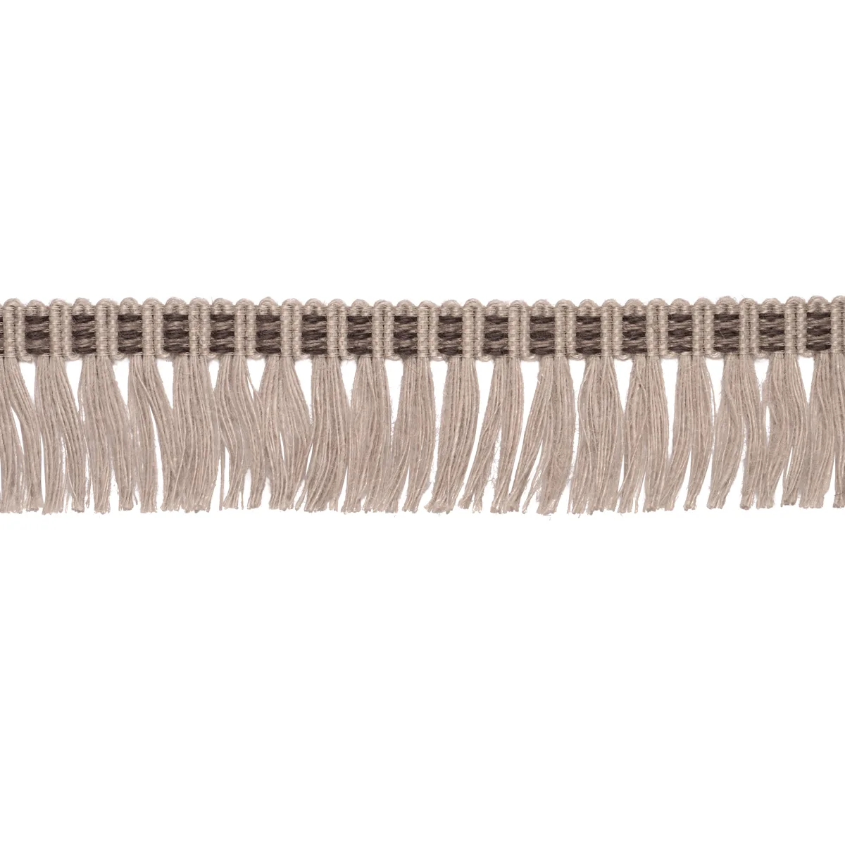 Schumacher Country Fringe trim in Burlap (85563)