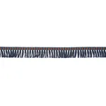 85561 | Country Fringe - Denim Schumacher Country Fringe trim in Denim (85561)