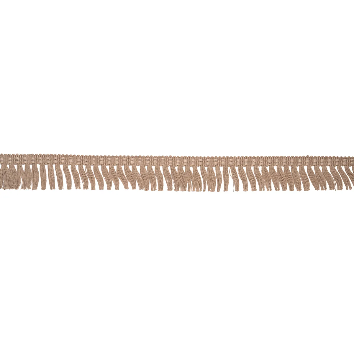 Schumacher Country Fringe trim in Flax (85564)