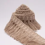 85564 | Country Fringe - Flax Schumacher Country Fringe trim in Flax (85564)