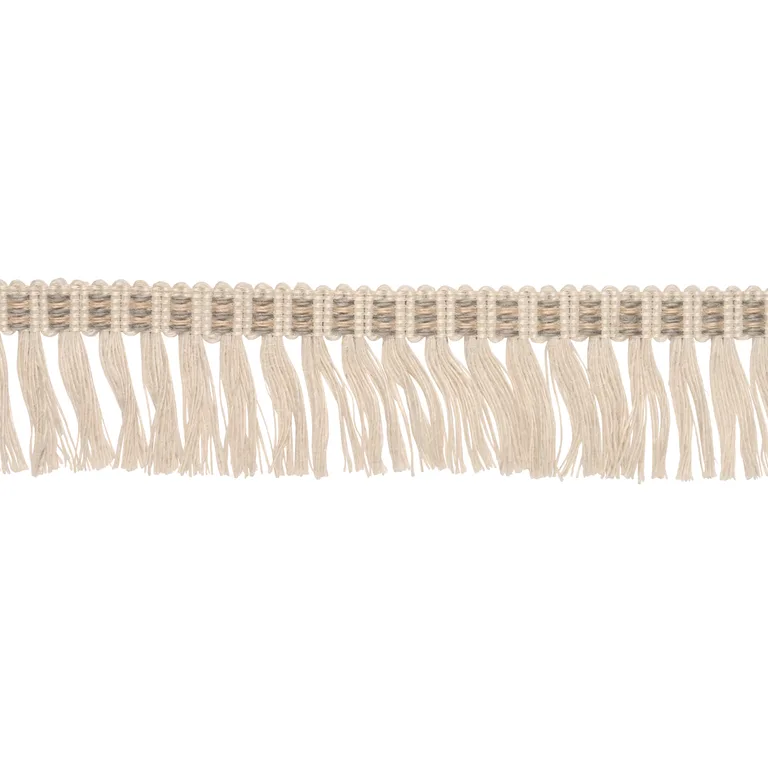 Schumacher Country Fringe trim in Neutral (85565)