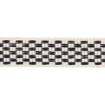 81633 | Crawford Check Tape Medium - Basalt Schumacher Crawford Check Tape Medium trim in Basalt (81633)