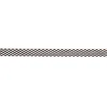 81633 | Crawford Check Tape Medium - Basalt Schumacher Crawford Check Tape Medium trim in Basalt (81633)